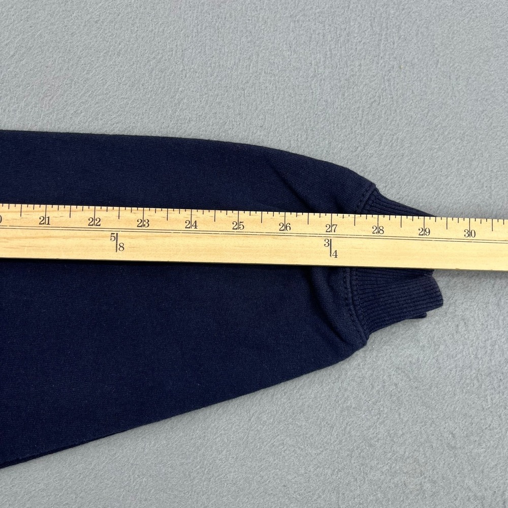 Disneyland Mickey Mouse American Flag Navy Blue Sweatshirt Mens Medium USA Made - Picture 8 of 12
